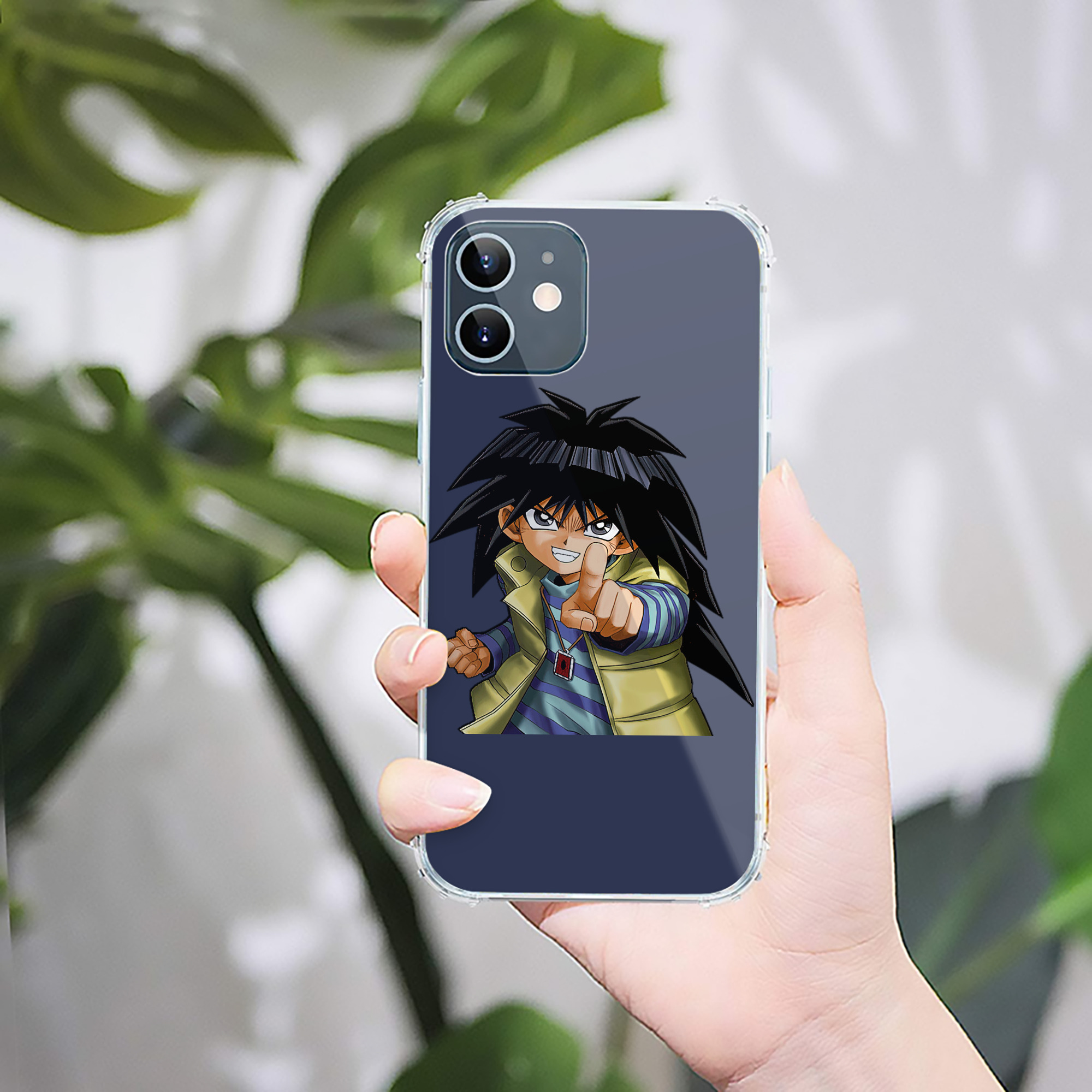 （画像用） 遊☆戯☆王 Yu-Gi-Oh! 【iPhone 12シリーズ対応】透明スマホケース（クリアソフトケース）